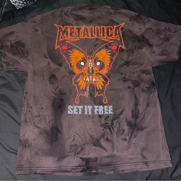 2 Vintage Metallica band Tour Shirts size Xl and XXL 2003 - Picture 7 of 14